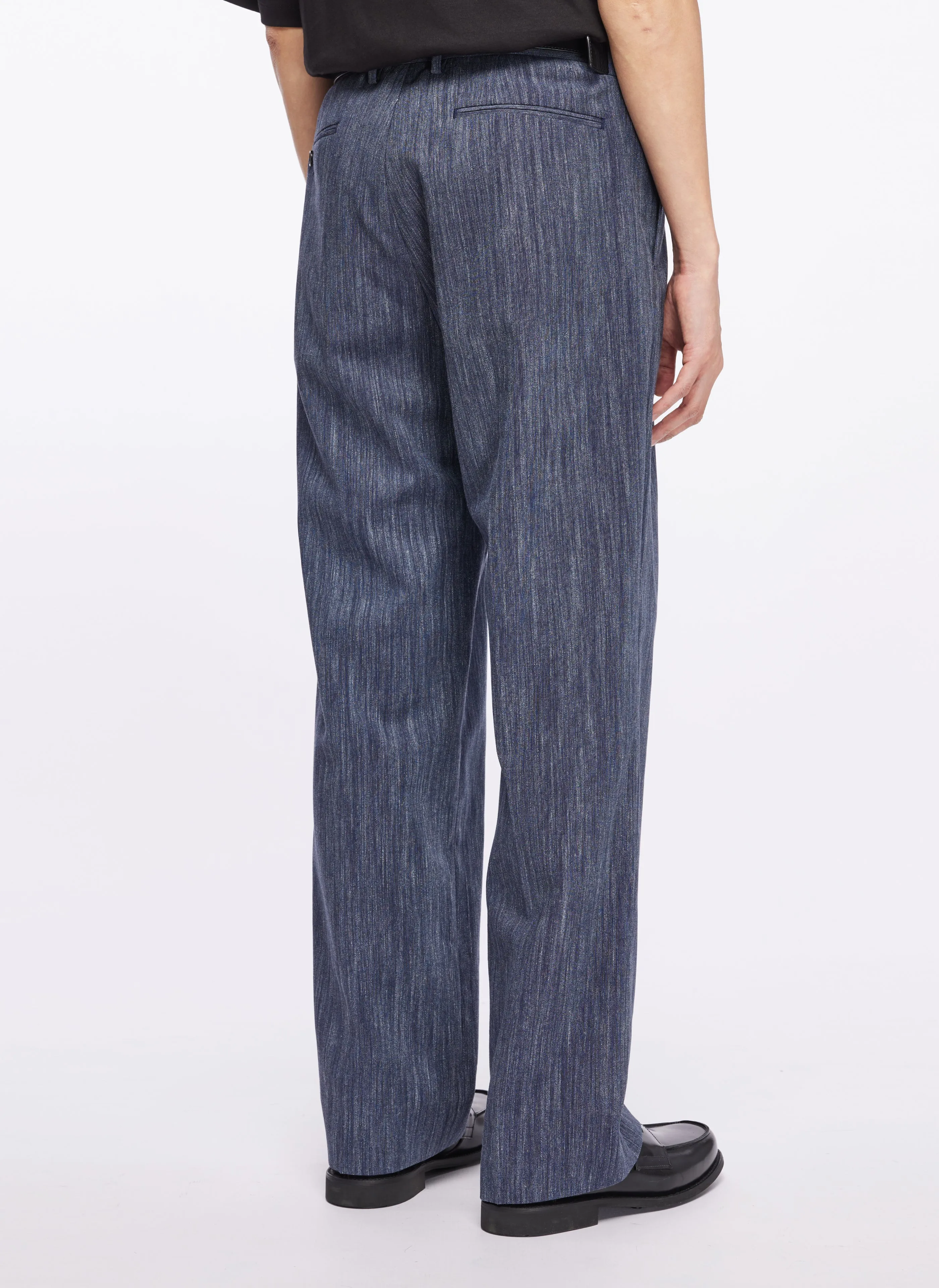 Marzotto Cotton Wool Pleated Suit Pants sold by INITIAL Fashion product image thumbnail 4