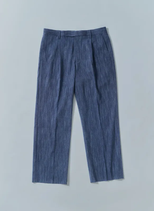 Marzotto Cotton Wool Pleated Suit Pants sold by INITIAL Fashion