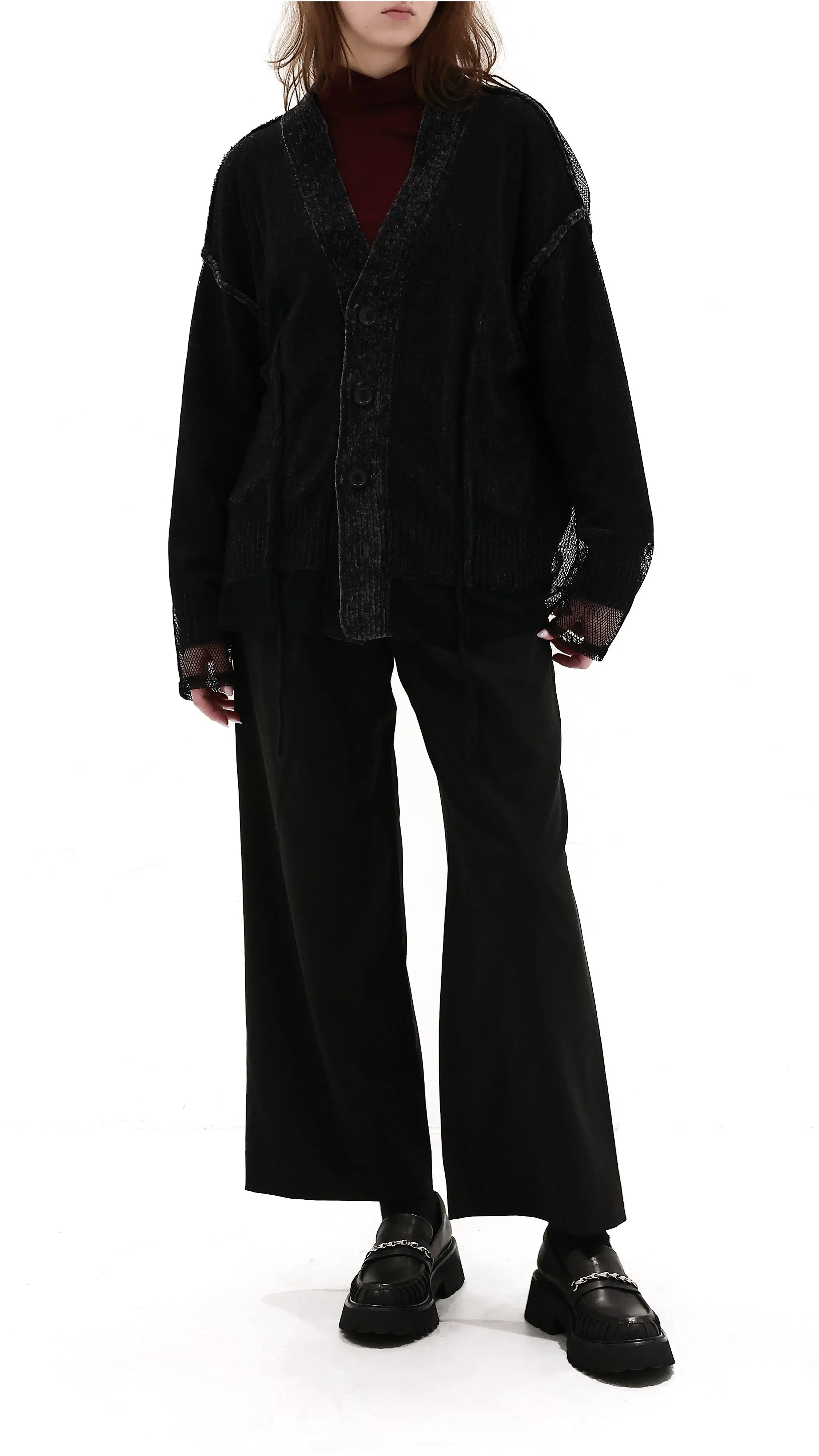 Wide-Leg With Drawstring Pants sold by INITIAL Fashion product image thumbnail 5