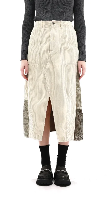 Remake Corduroy Pencil Skirt sold by INITIAL Fashion