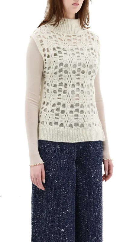 Knitted 2 Way Vest sold by INITIAL Fashion