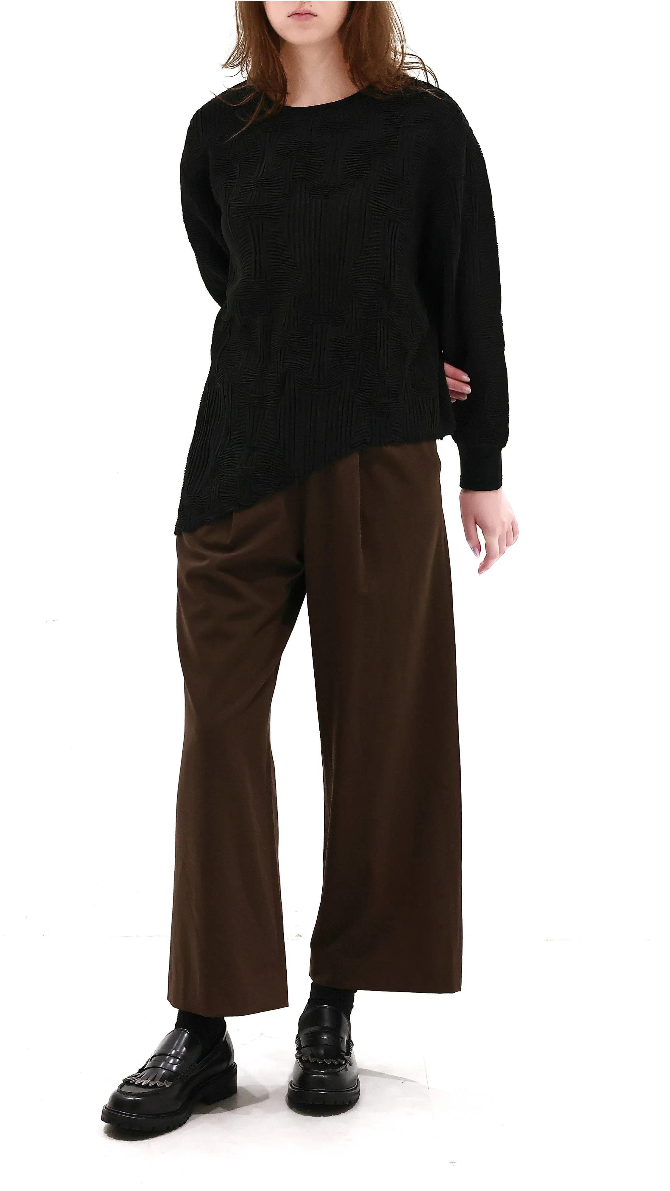 Textural Sweat Shirt sold by INITIAL Fashion product image thumbnail 5