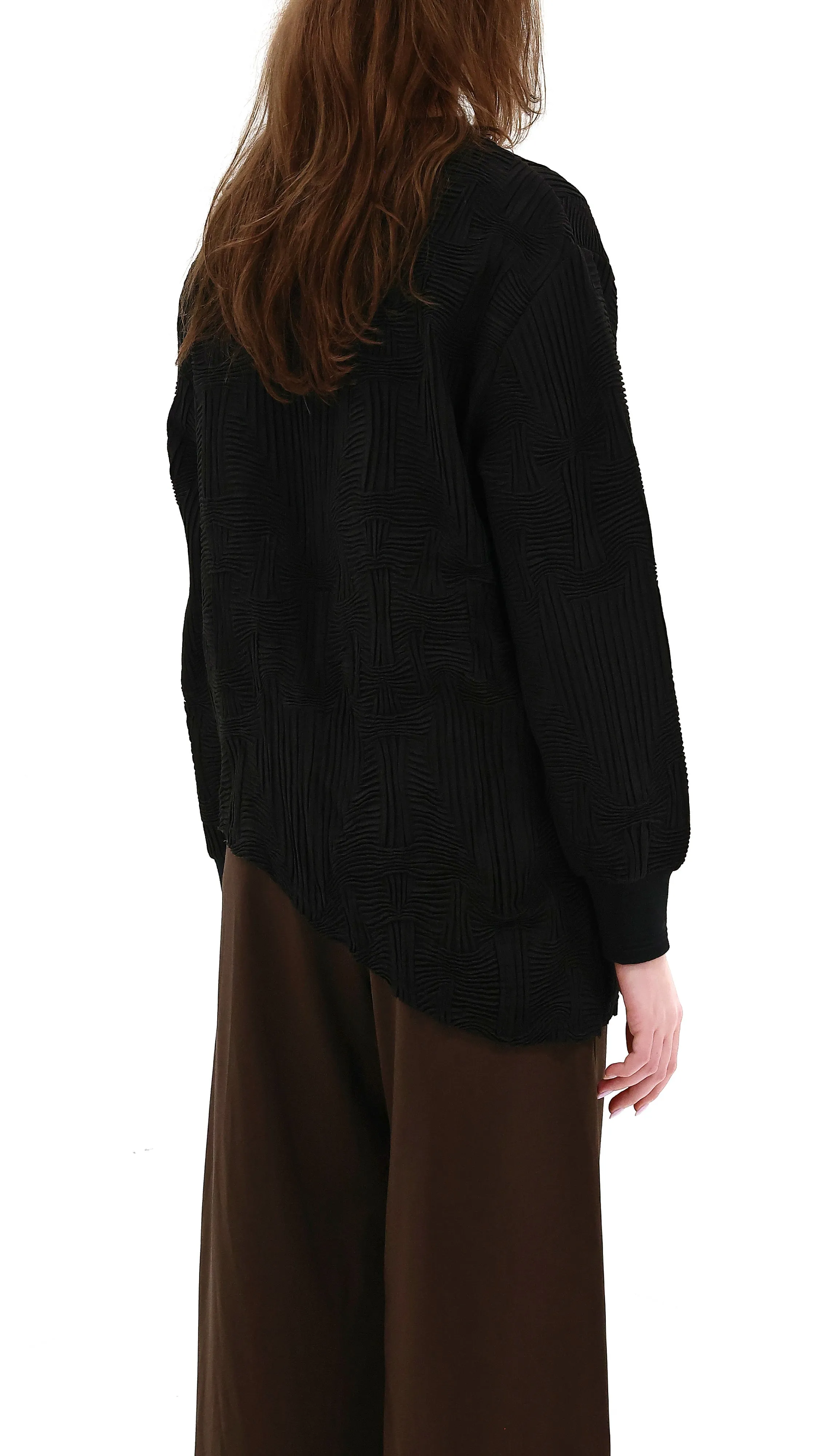 Textural Sweat Shirt sold by INITIAL Fashion product image thumbnail 3