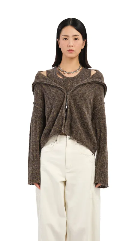 Boucle Cardigan sold by INITIAL Fashion