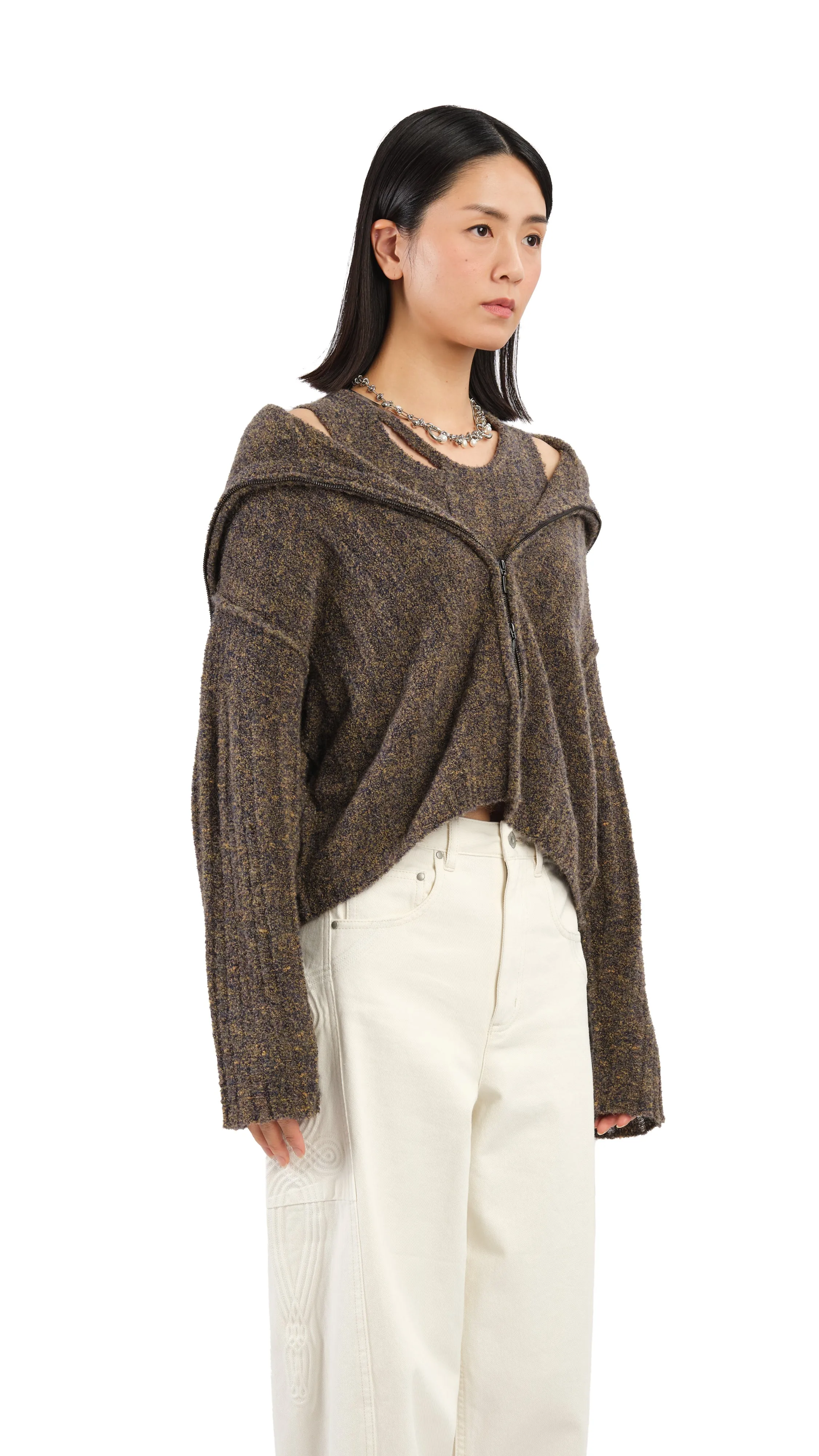 Boucle Cardigan sold by INITIAL Fashion product image thumbnail 2