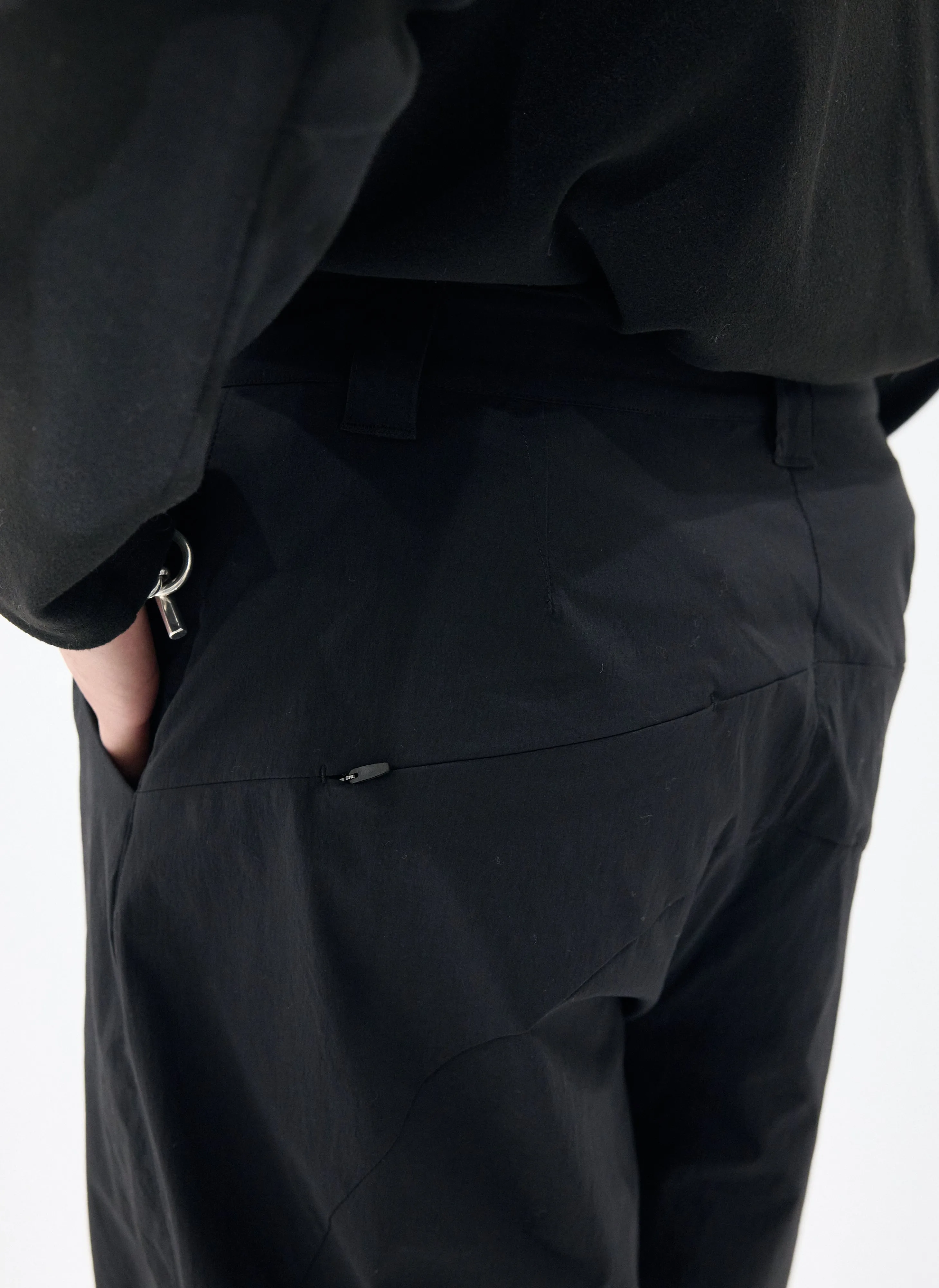 Teflon Wide Tapered Pants sold by INITIAL Fashion product image thumbnail 3