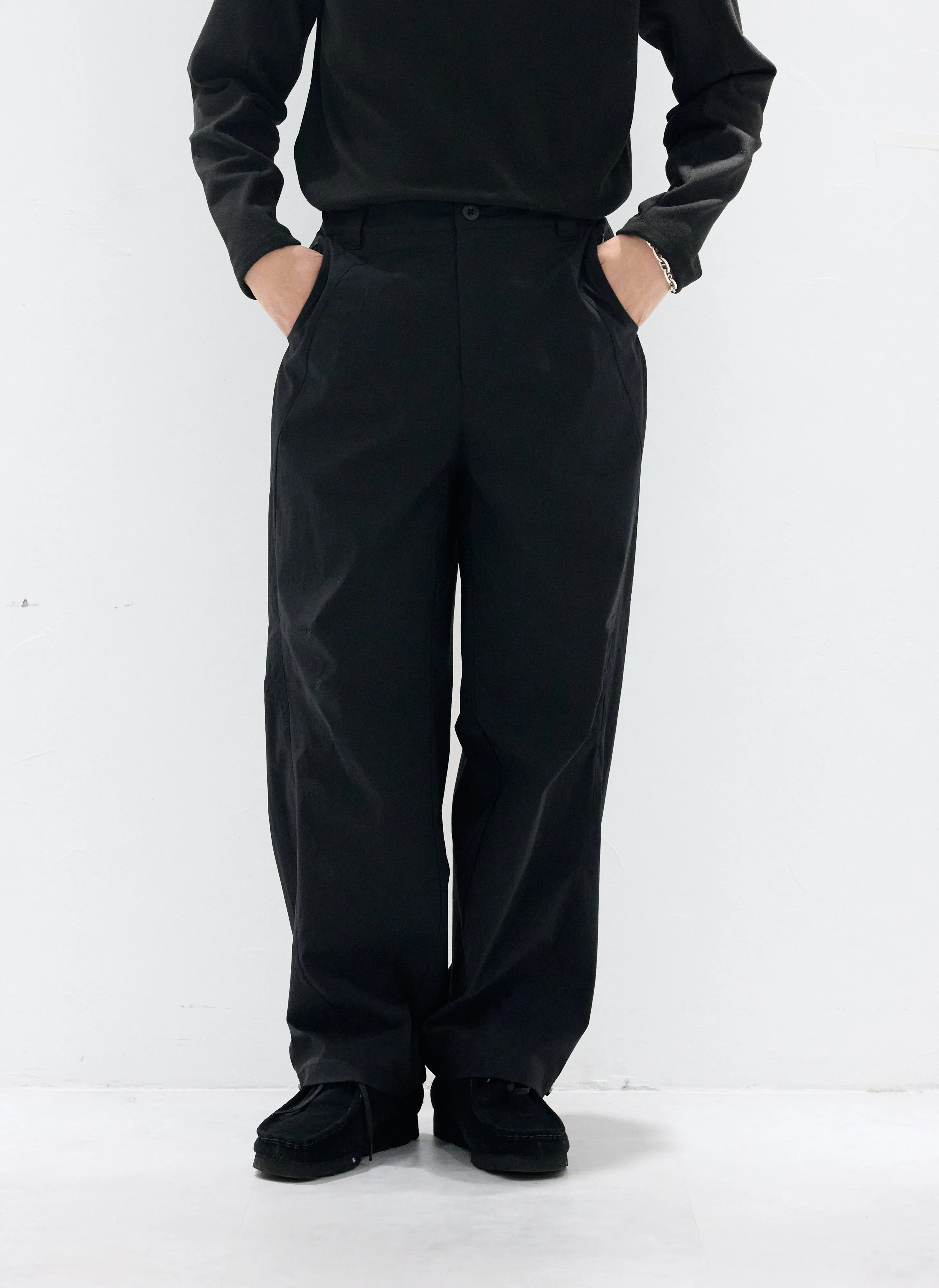 Teflon Wide Tapered Pants sold by INITIAL Fashion