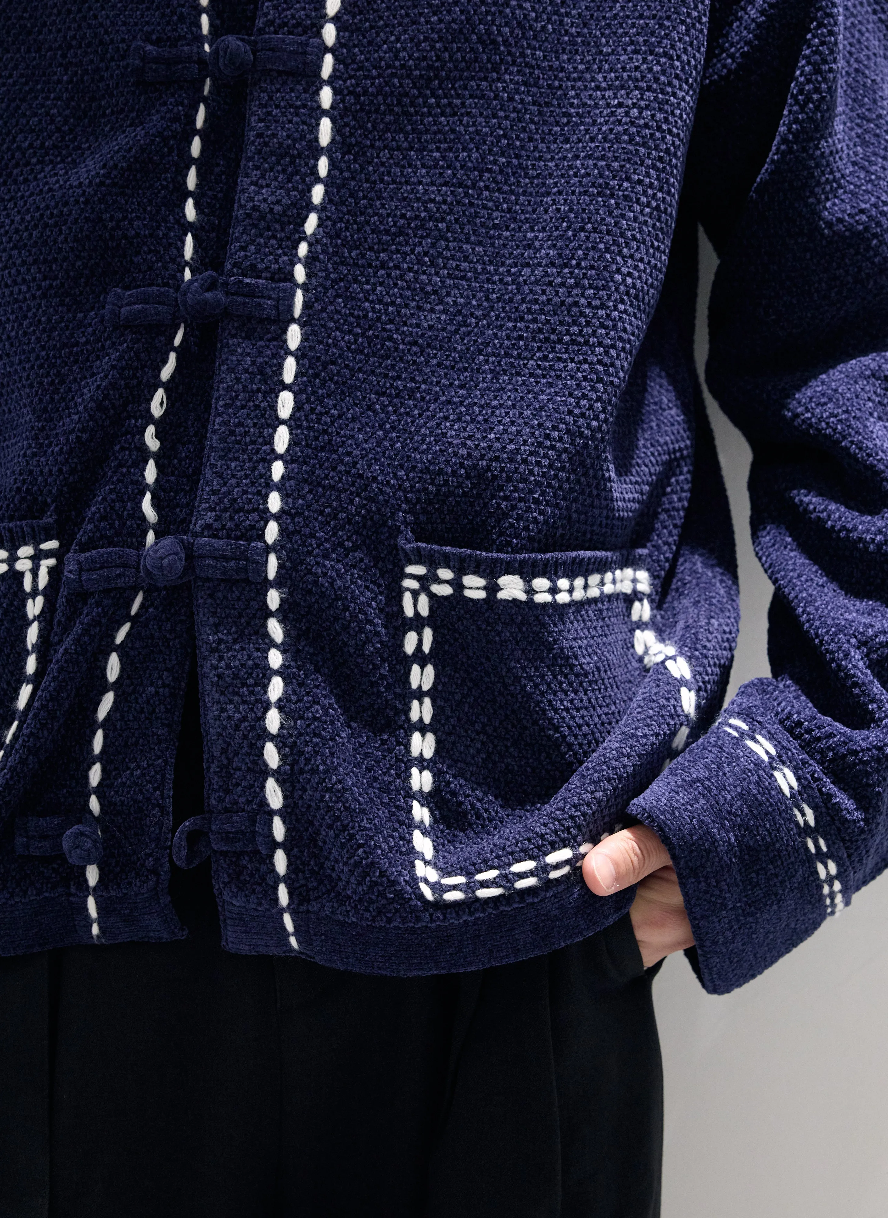 Velvet China Jacket sold by INITIAL Fashion product image thumbnail 4