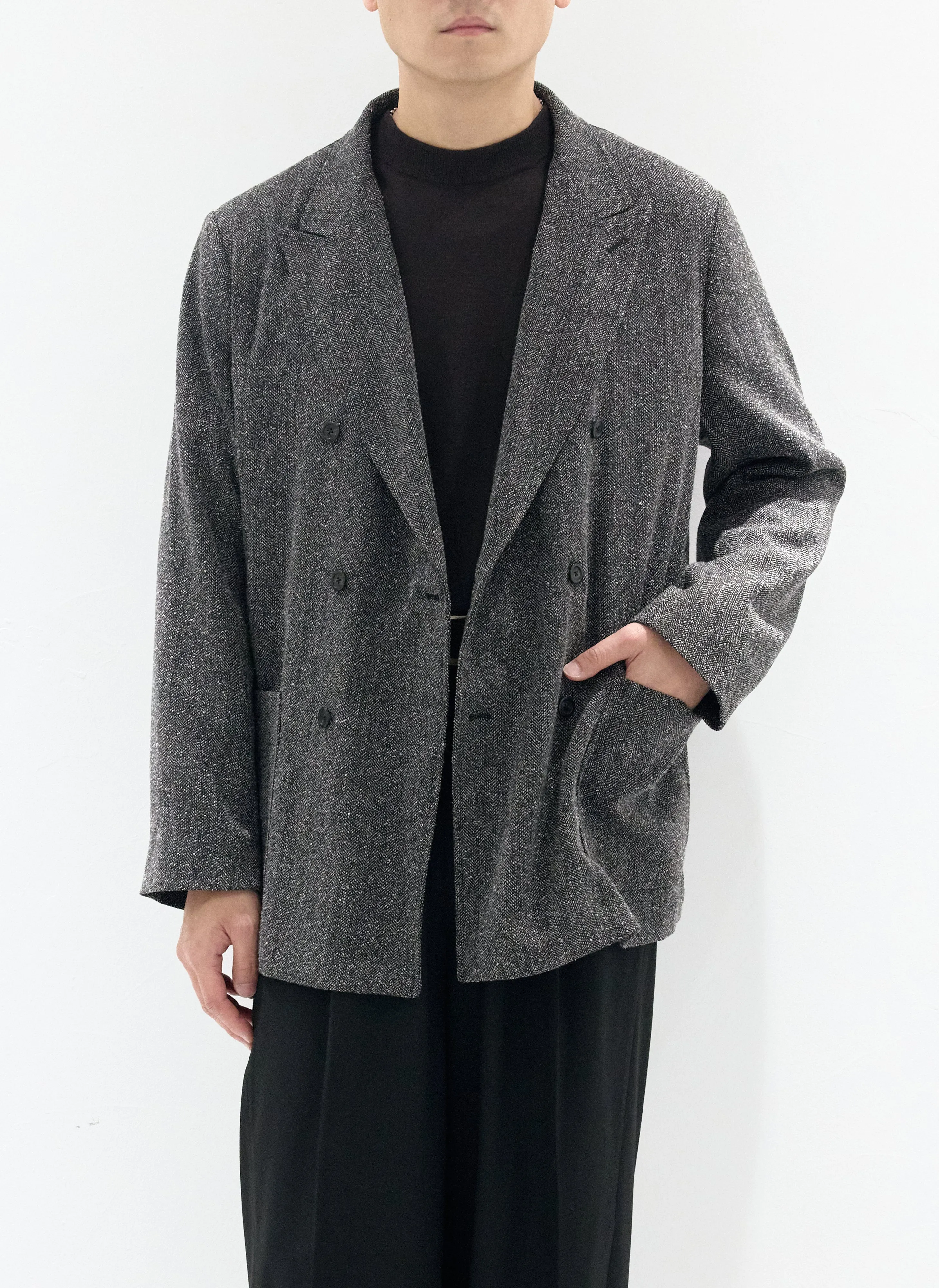 Soft Double Breasted Blazer sold by INITIAL Fashion