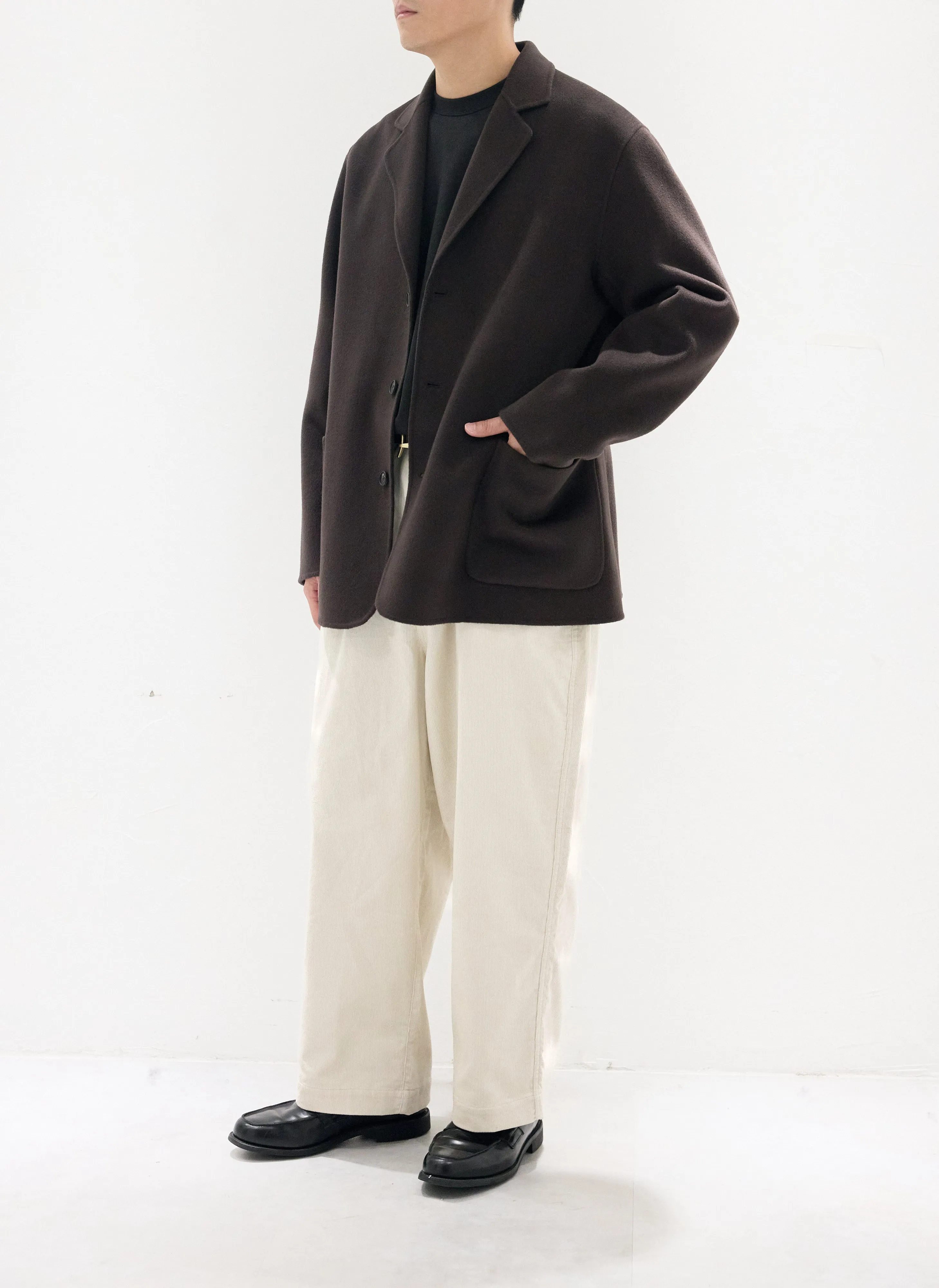 Double Face Soft Single Breasted Blazer sold by INITIAL Fashion product image thumbnail 5