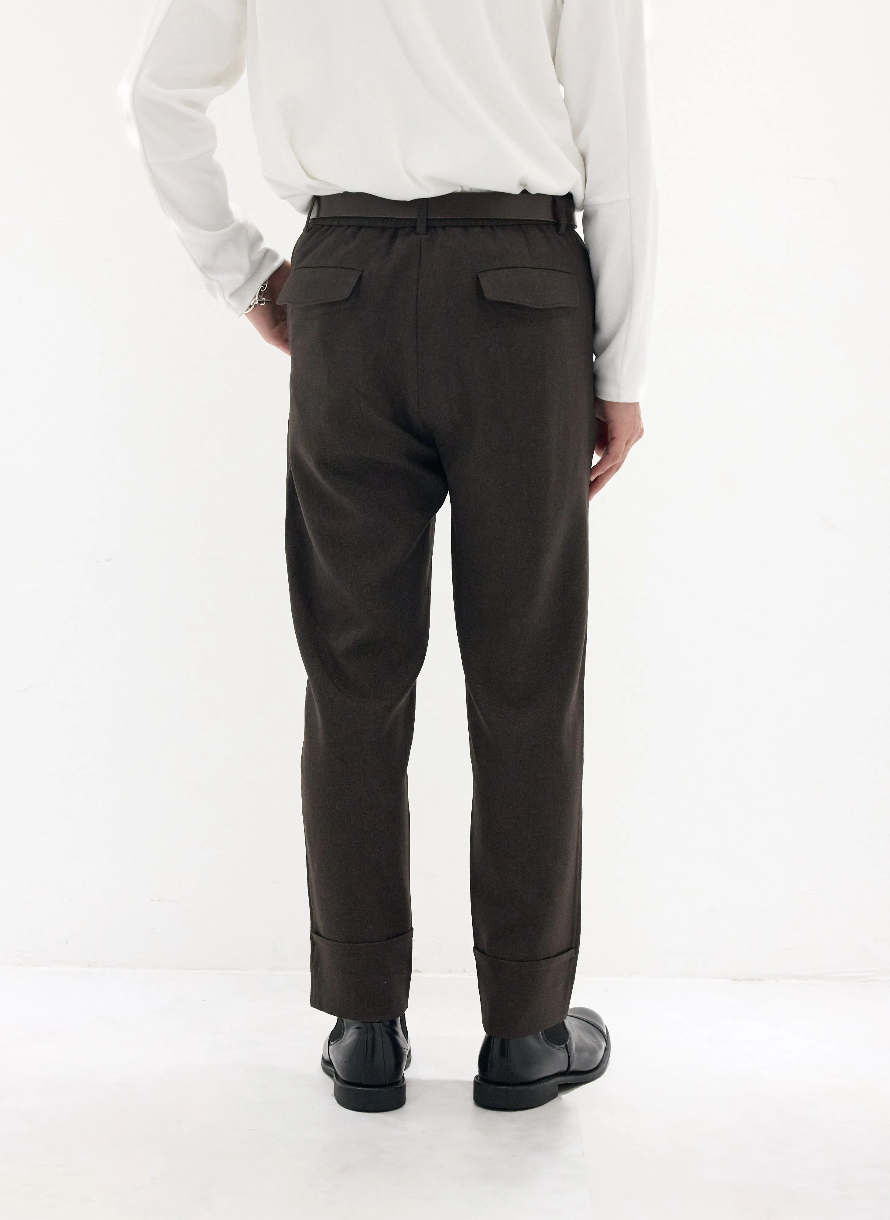 Regular Length Tapered Pants (P-14) sold by INITIAL Fashion product image thumbnail 2