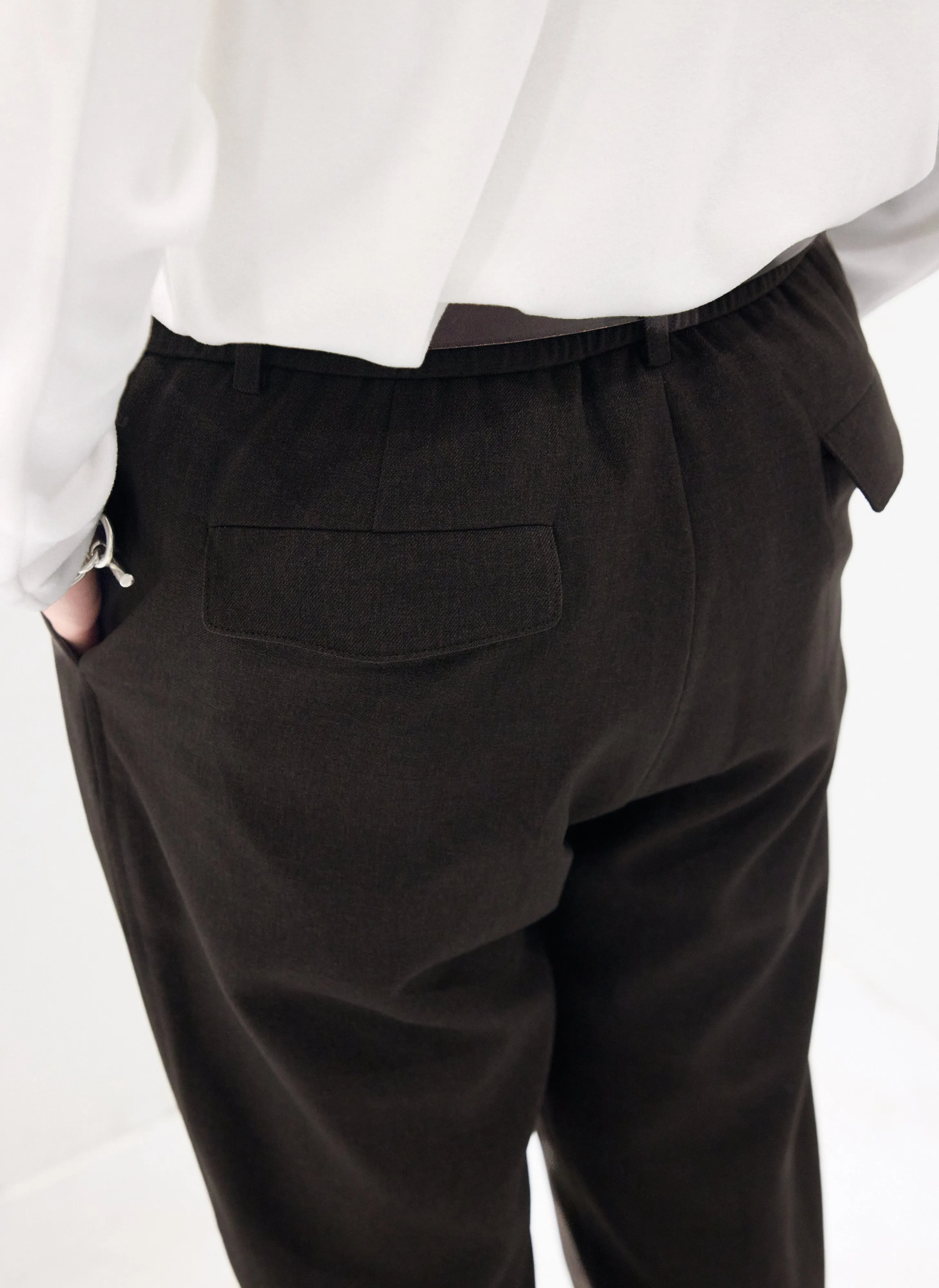 Regular Length Tapered Pants (P-14) sold by INITIAL Fashion product image thumbnail 3