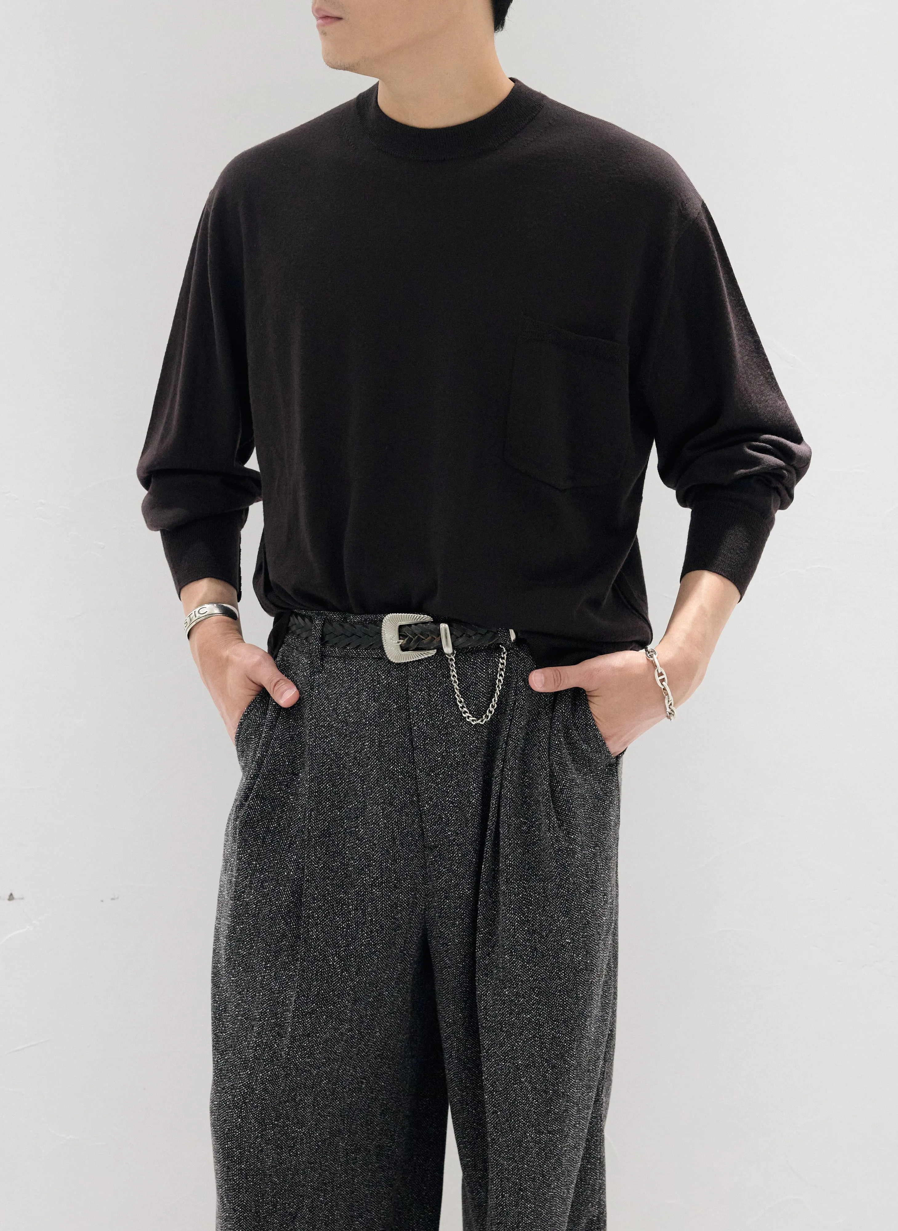 Wool Pocket Sweater sold by INITIAL Fashion product image thumbnail 3