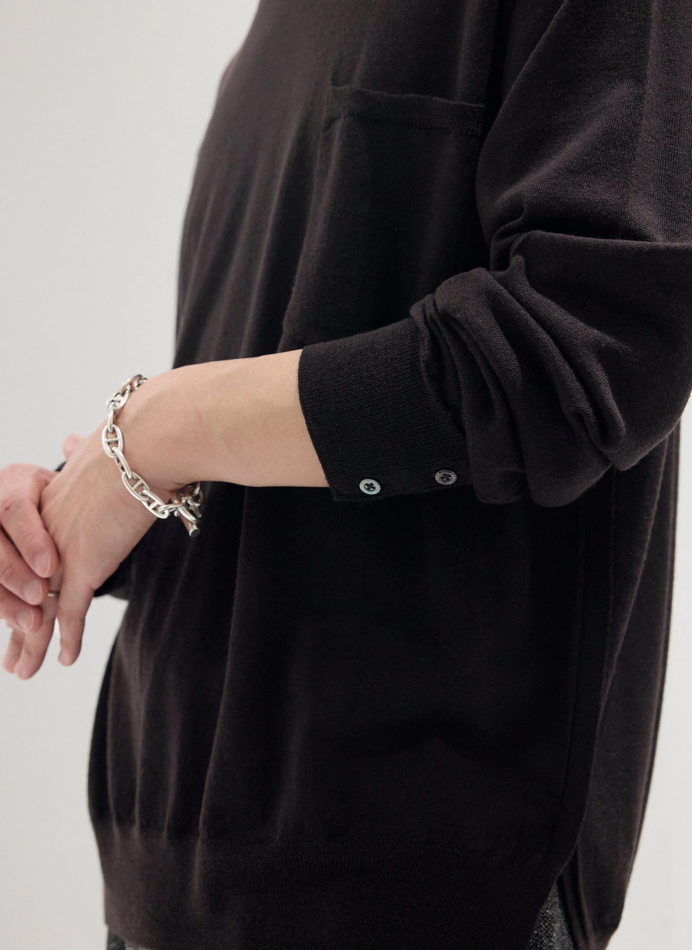 Wool Pocket Sweater sold by INITIAL Fashion product image thumbnail 5