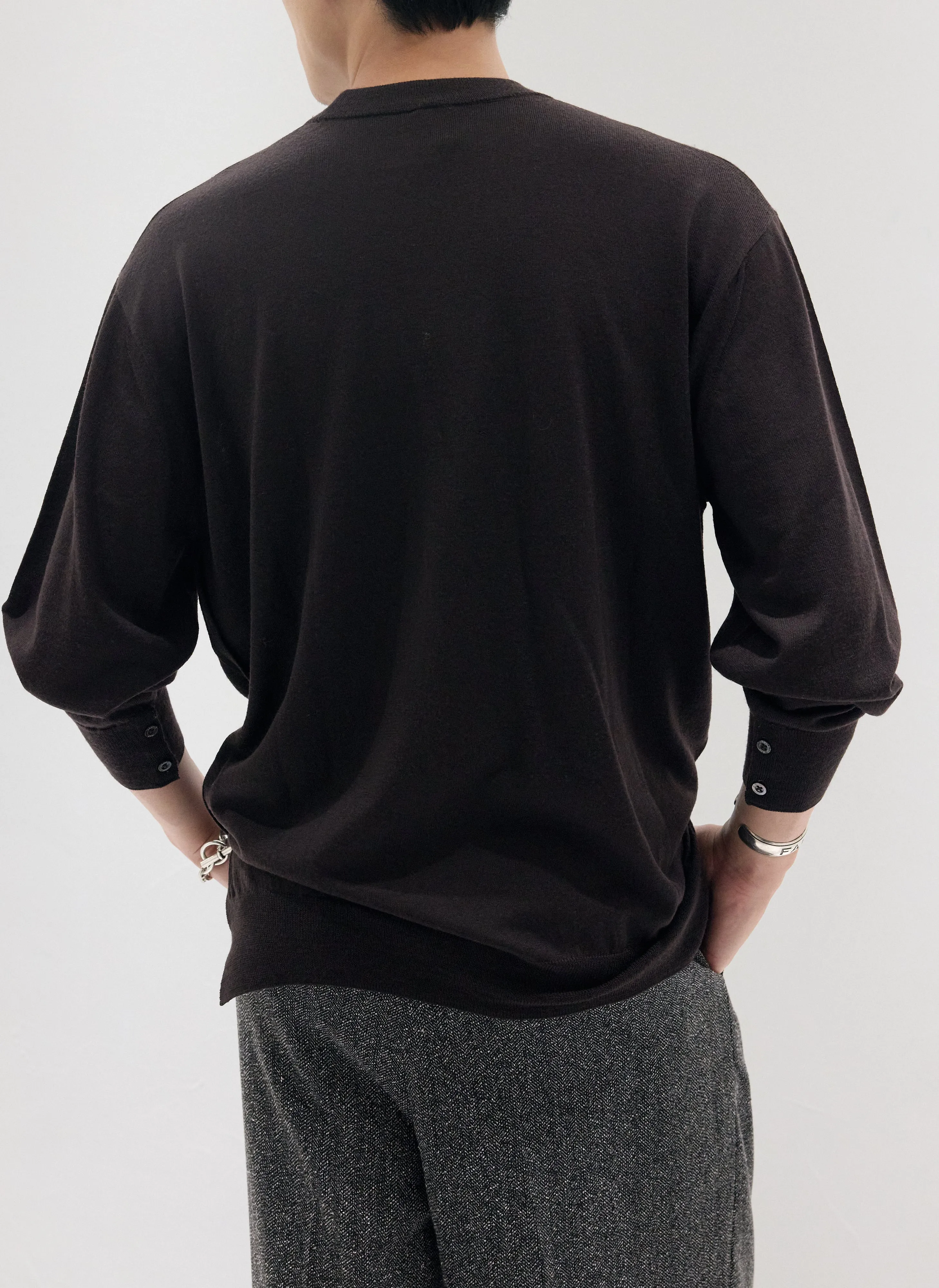 Wool Pocket Sweater sold by INITIAL Fashion product image thumbnail 4