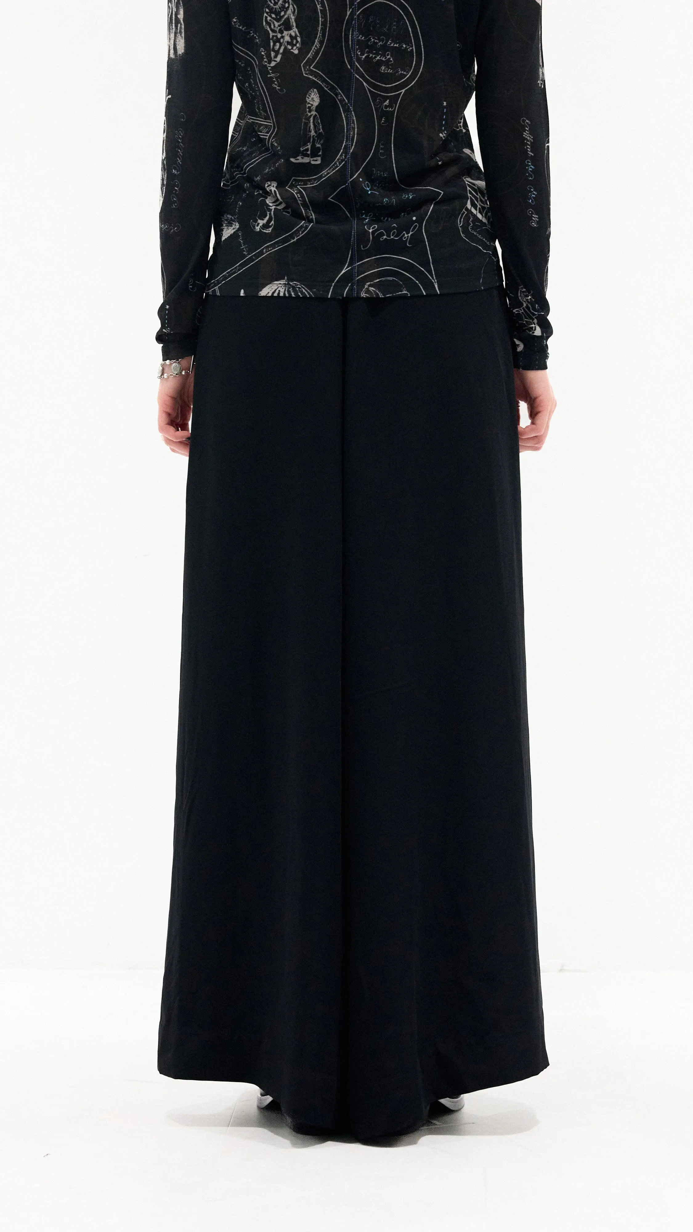 Pleated Wide-leg Pants sold by INITIAL Fashion product image thumbnail 3