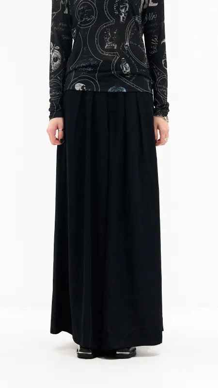 Pleated Wide-leg Pants made by INITIAL Fashion