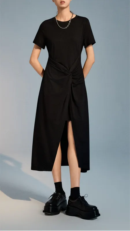 Knotted Dress sold by INITIAL Fashion