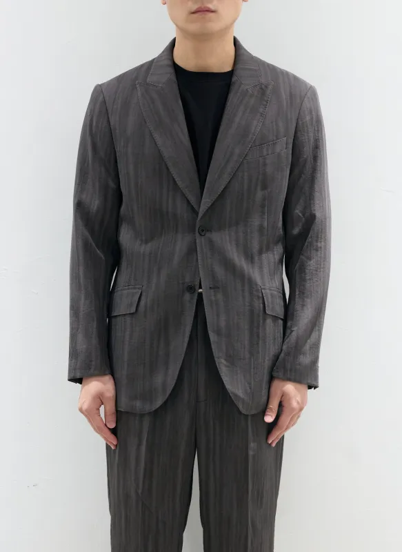 Single Breasted Blazer Jacket made by INITIAL Fashion