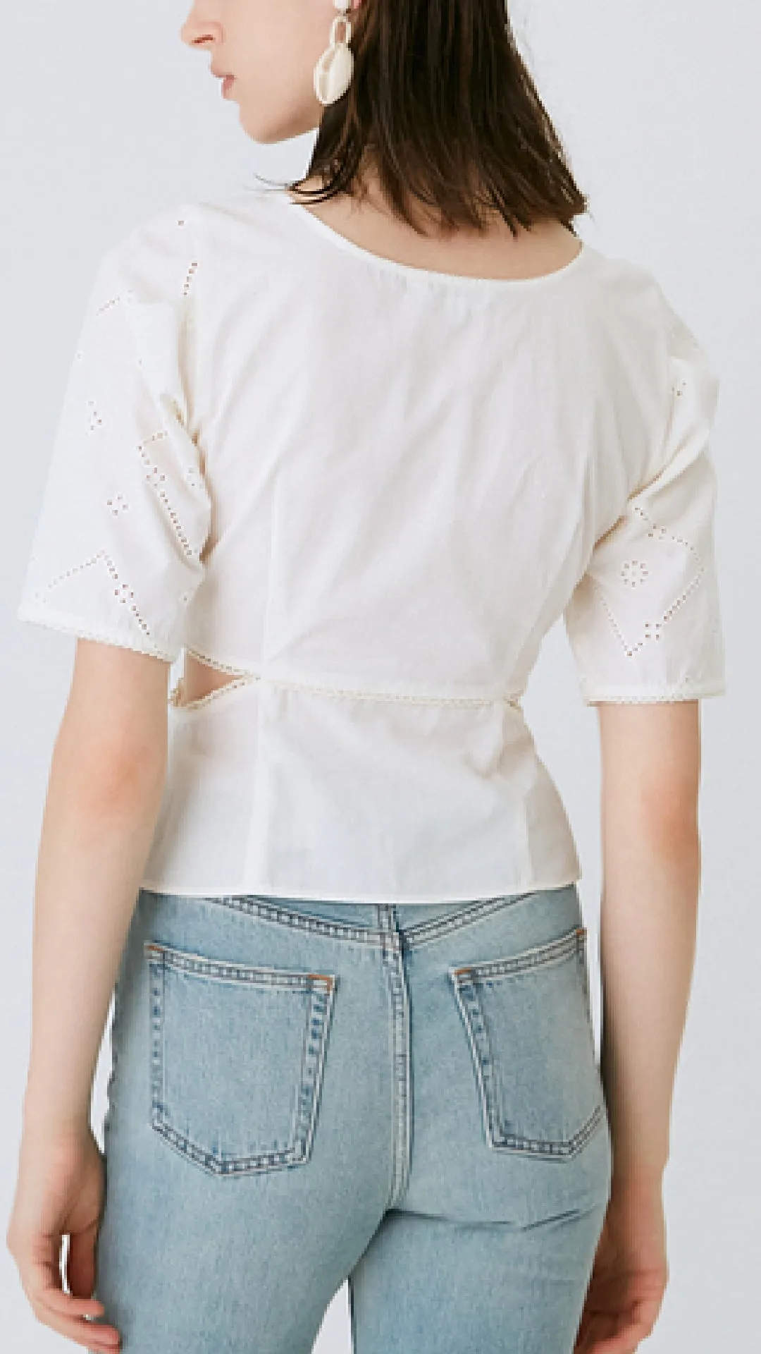 Side Slit Blouse sold by INITIAL Fashion product image thumbnail 3