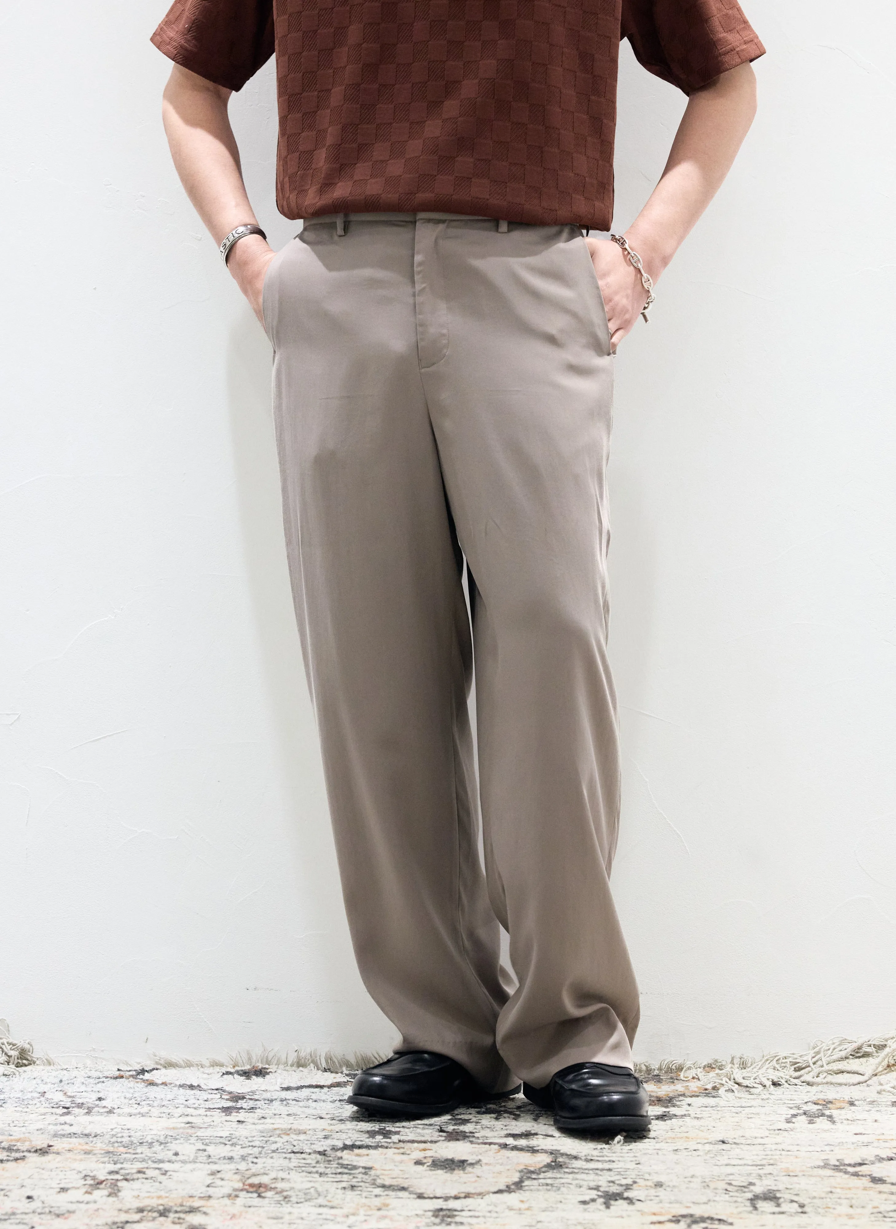Pleated Wide Pants sold by INITIAL Fashion