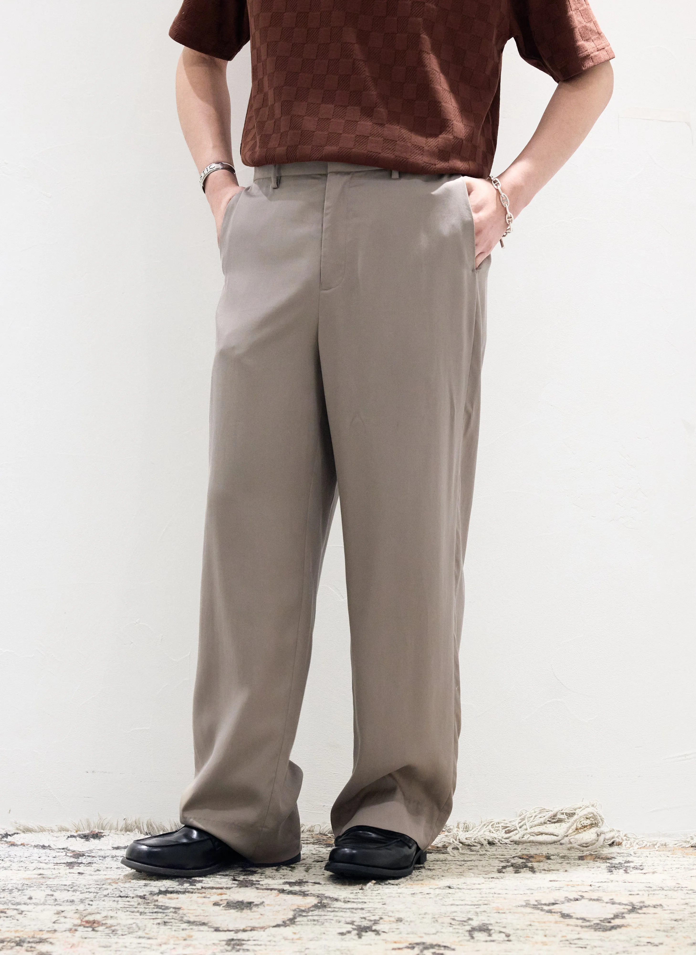 Pleated Wide Pants sold by INITIAL Fashion product image thumbnail 2