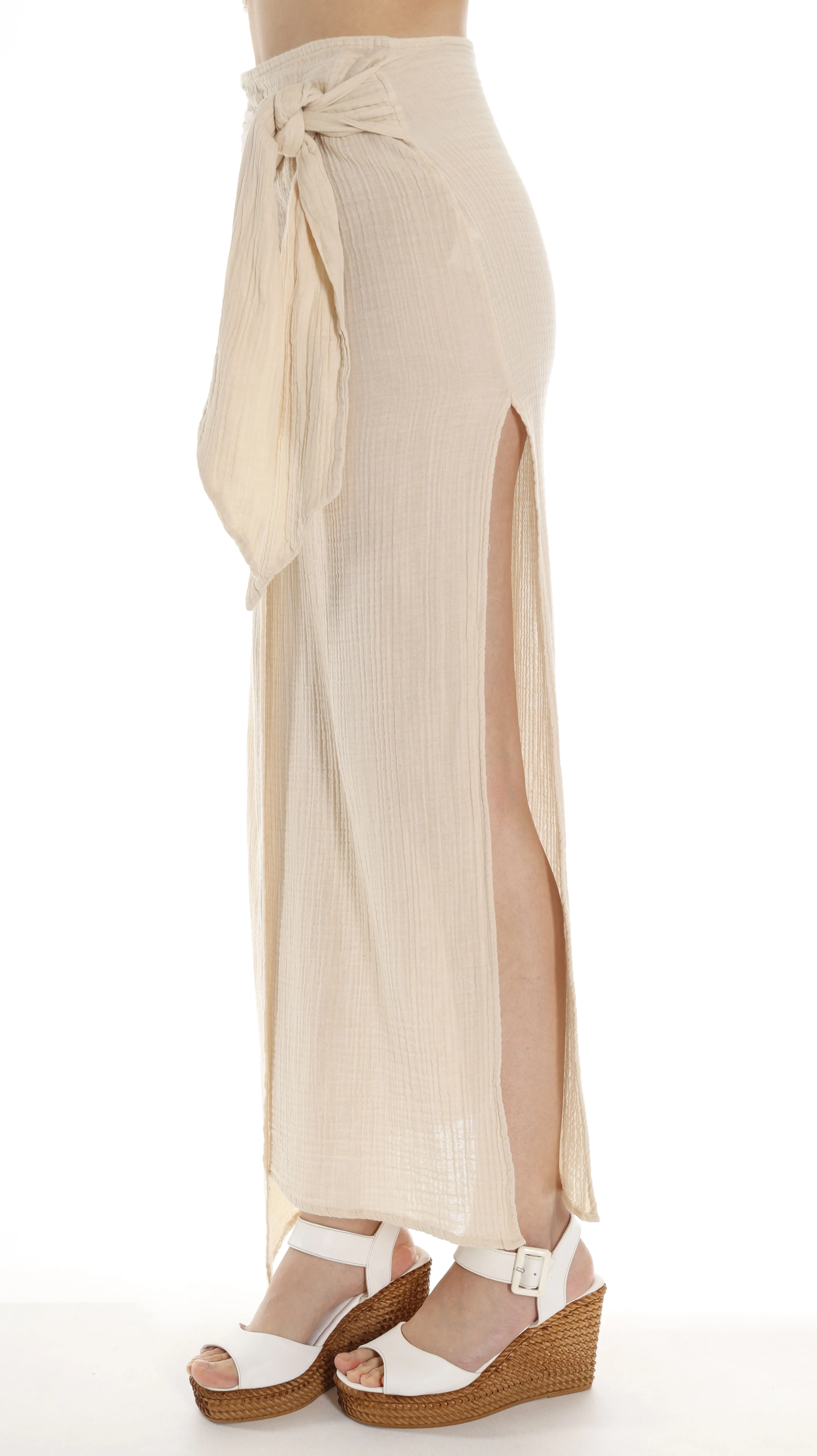 Ethically Made Cotton Maxi Skirt - Perfect for Boutiques sold by Miyaw Fashion product image thumbnail 4