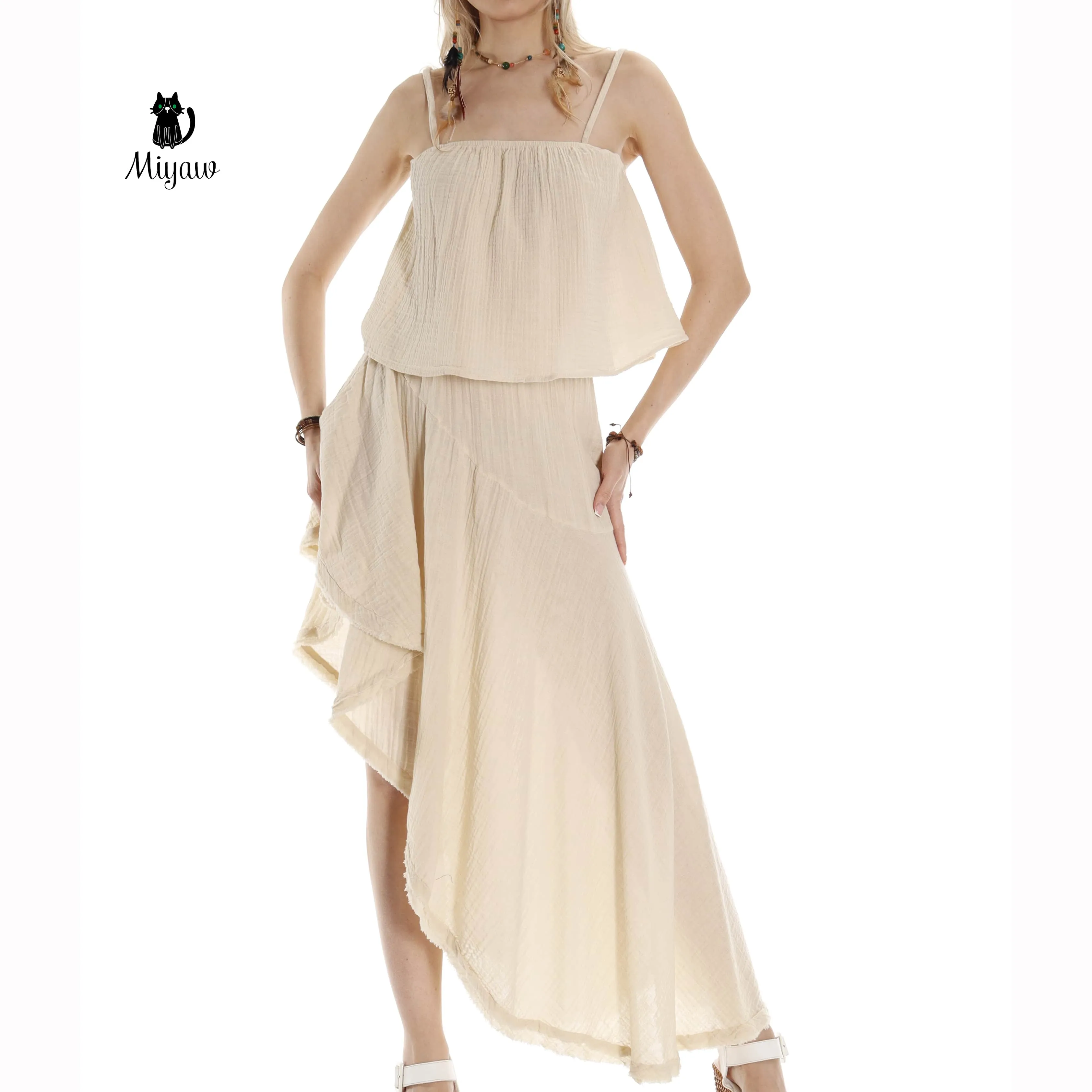 Trendy Wholesale Sleeveless Crop Tops for Resort Style - Boutique Essentials sold by Miyaw Fashion product image thumbnail 3