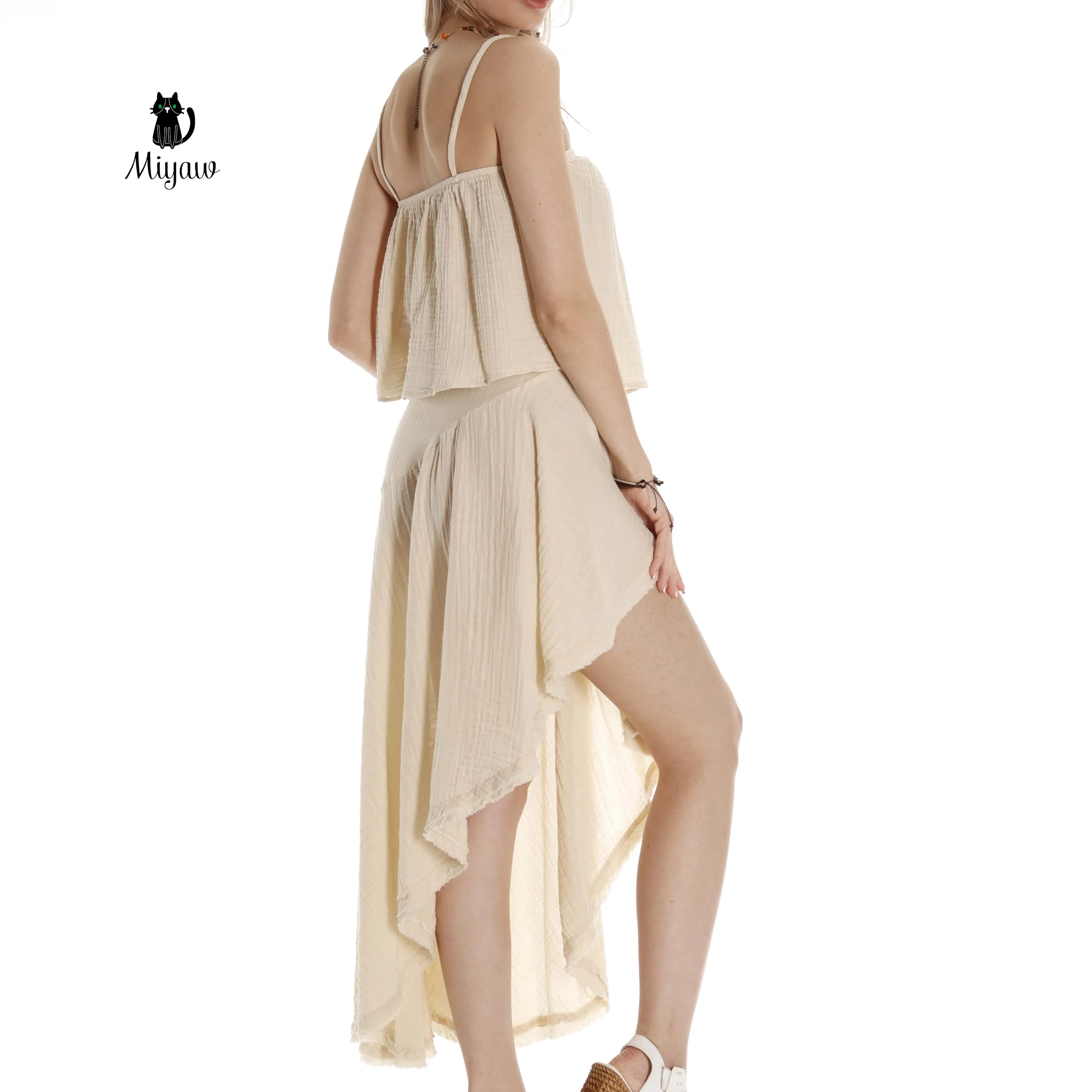 Trendy Wholesale Sleeveless Crop Tops for Resort Style - Boutique Essentials sold by Miyaw Fashion product image thumbnail 4