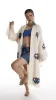 Organic Cotton Beach Kimono: Handmade Robe for Eco-Conscious Relaxation sold by Miyaw Fashion