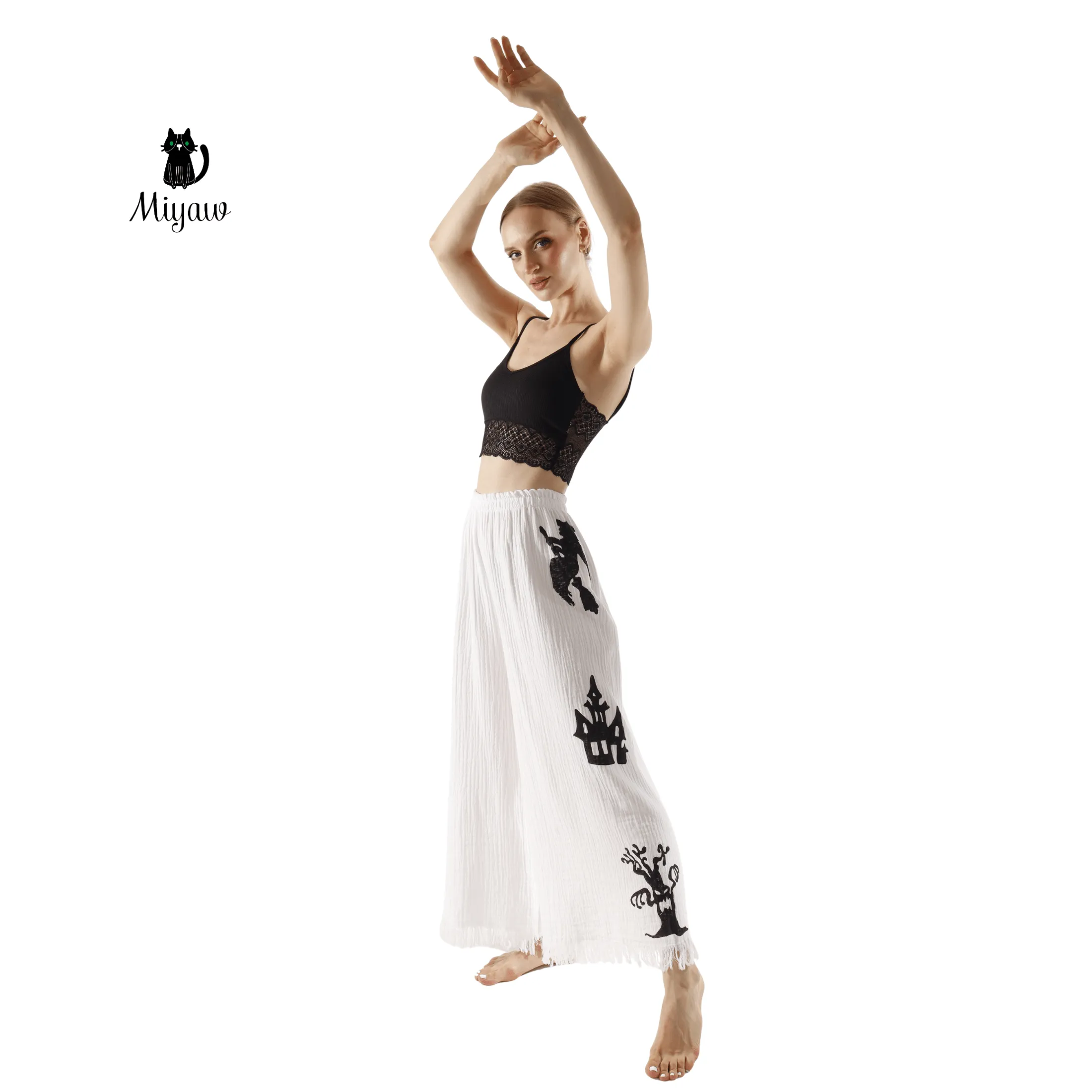 Halloween Pajama Pants – Cozy Sleep for Spooky Season sold by Miyaw Fashion product image thumbnail 5