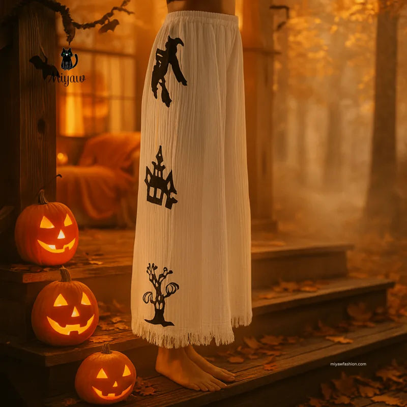 Halloween Pajama Pants – Cozy Sleep for Spooky Season sold by Miyaw Fashion