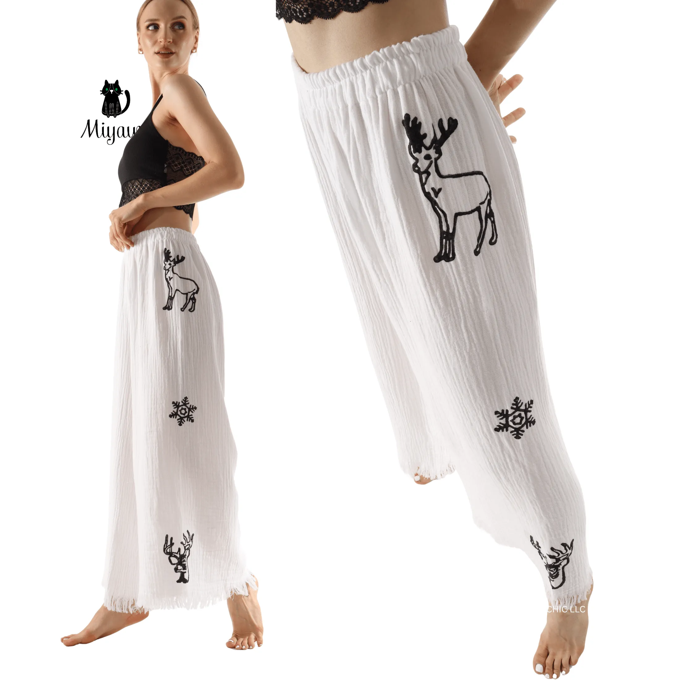 Cute Womens Christmas Pajamas: Family Clothing for Every Woman's Festive Pajama Style sold by Miyaw Fashion product image thumbnail 5