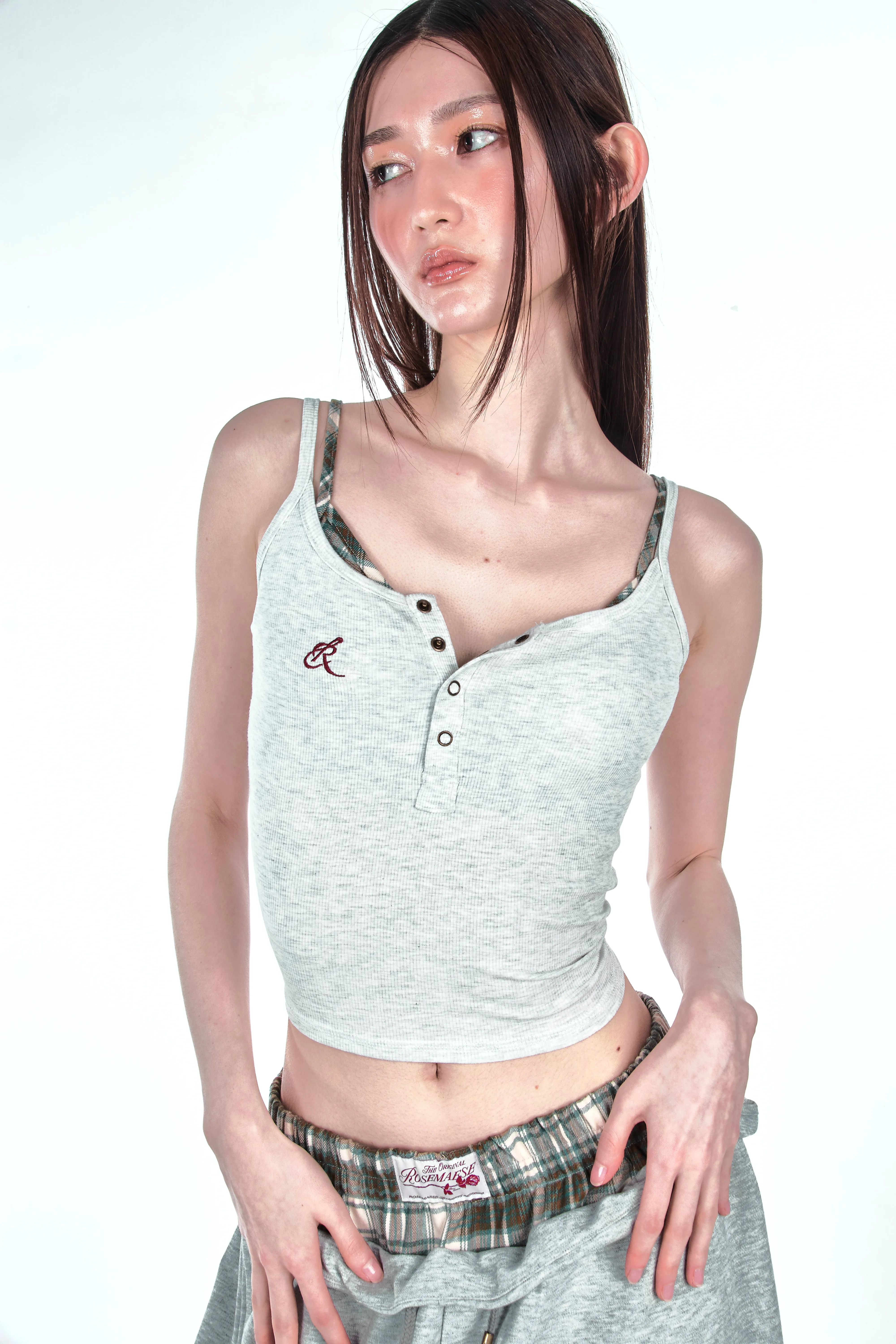 Skip Class Everyday Tank - Light grey sold by ROSEMA.ESE product image thumbnail 2
