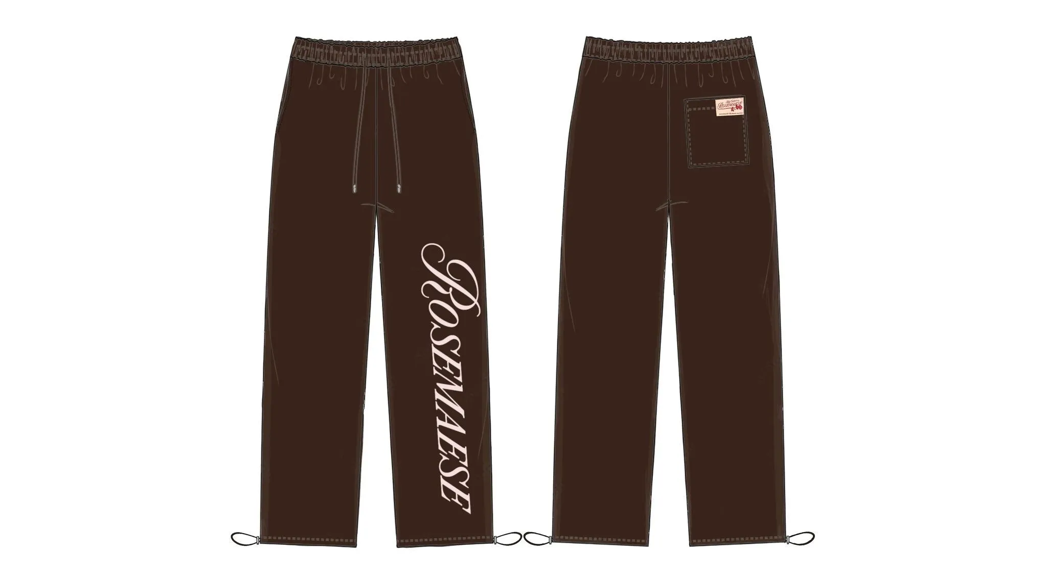 Classy Sport Pants - Brown Pre-order sold by ROSEMA.ESE product image thumbnail 2