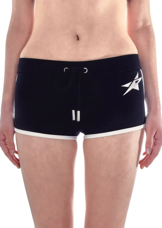 Studio Star Mini Shorts - Black sold by ROSEMA.ESE