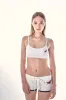 Studio Star Crop Tank - White sold by ROSEMA.ESE