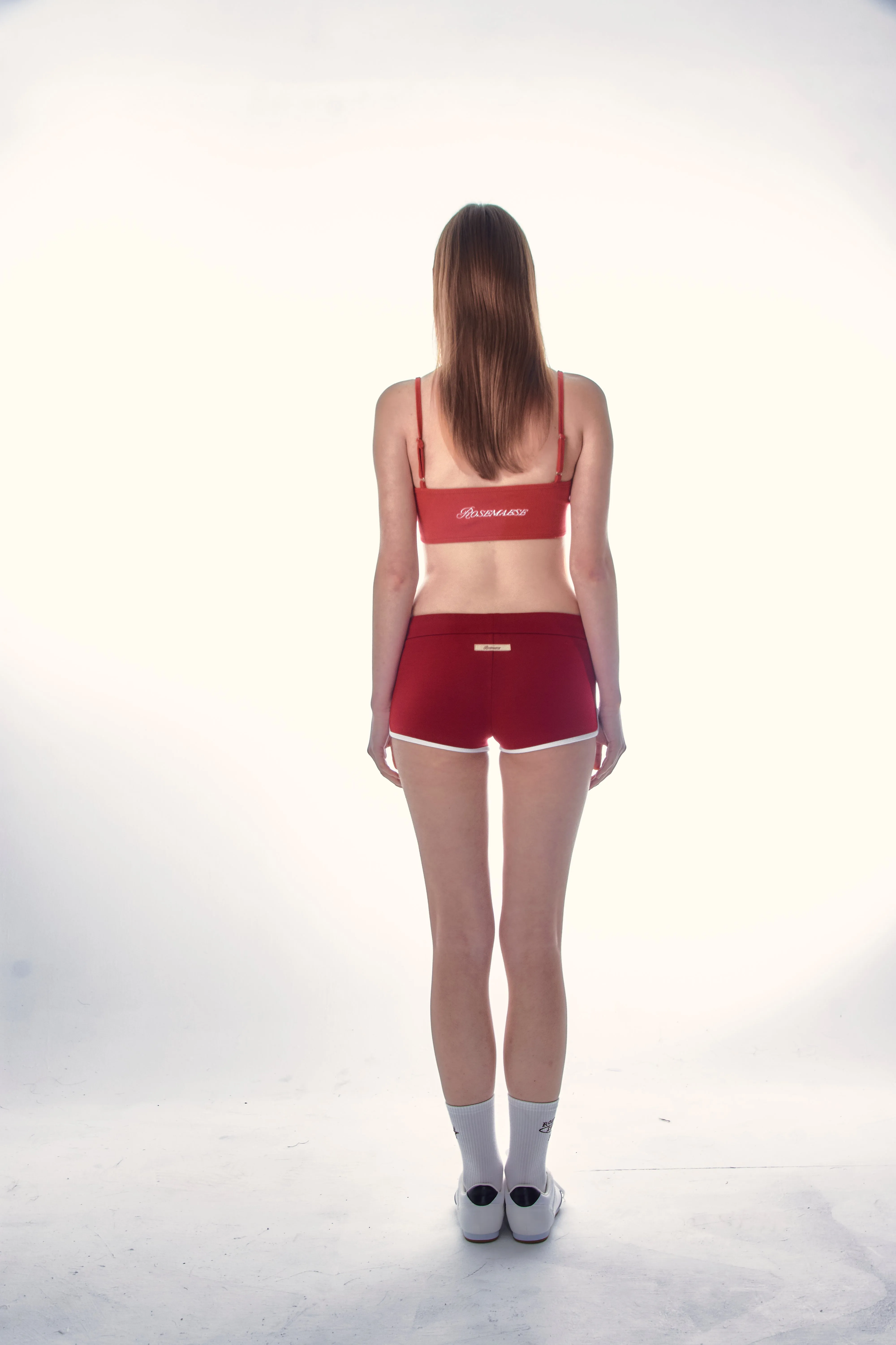 Studio Star Crop Tank - Red sold by ROSEMA.ESE product image thumbnail 4