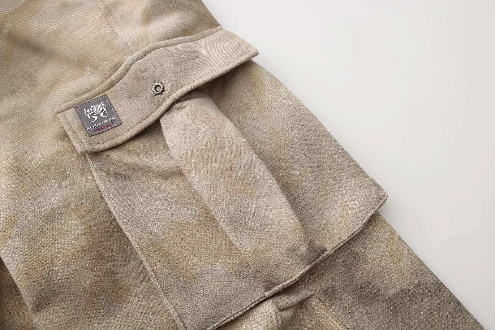 Cotton Parachute Pants - Light Camo sold by ROSEMA.ESE product image thumbnail 3