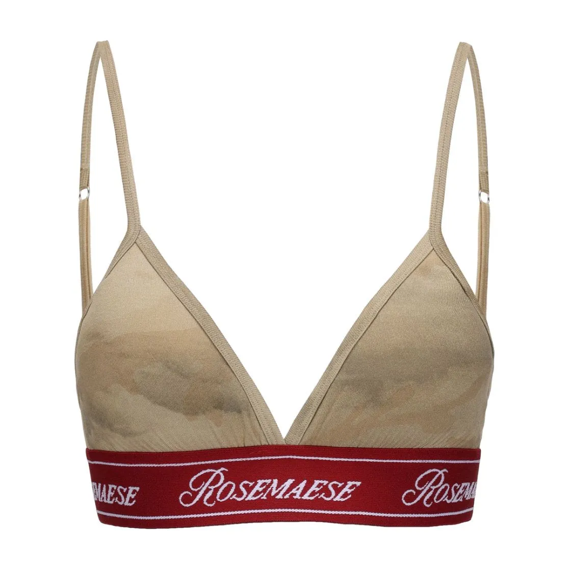 Cotton Triangle Bralette Set - Light Camo sold by ROSEMA.ESE product image thumbnail 4