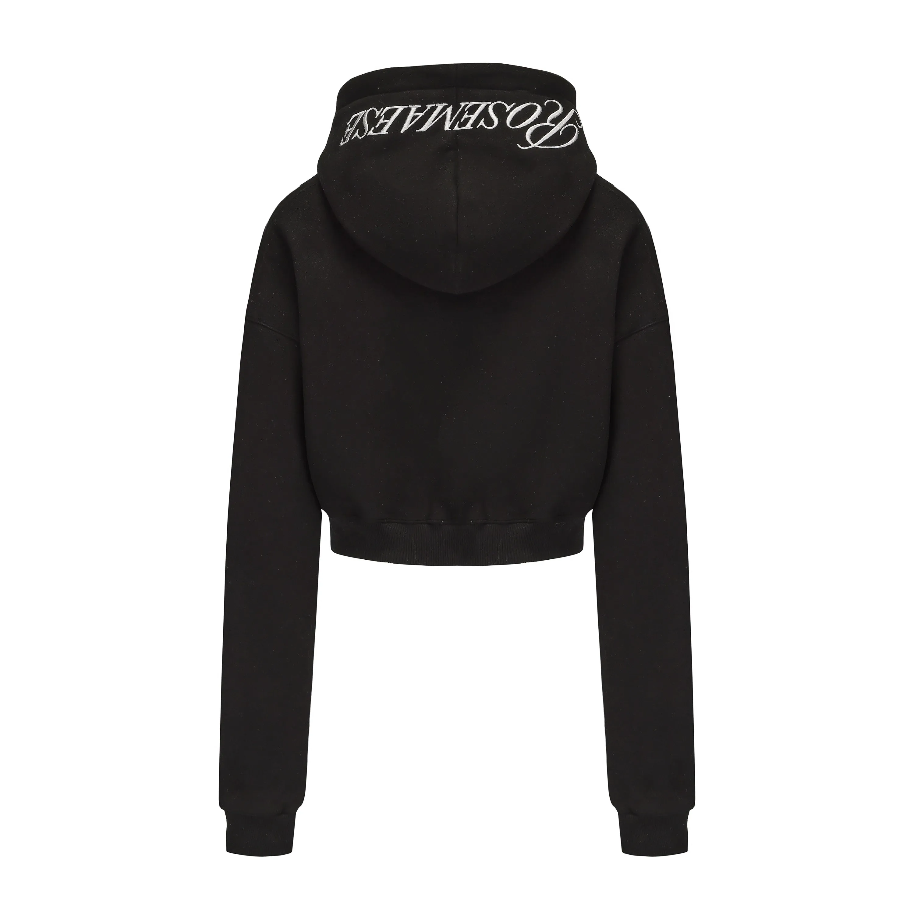 Street Mode Short Hoodie - Black sold by ROSEMA.ESE product image thumbnail 2