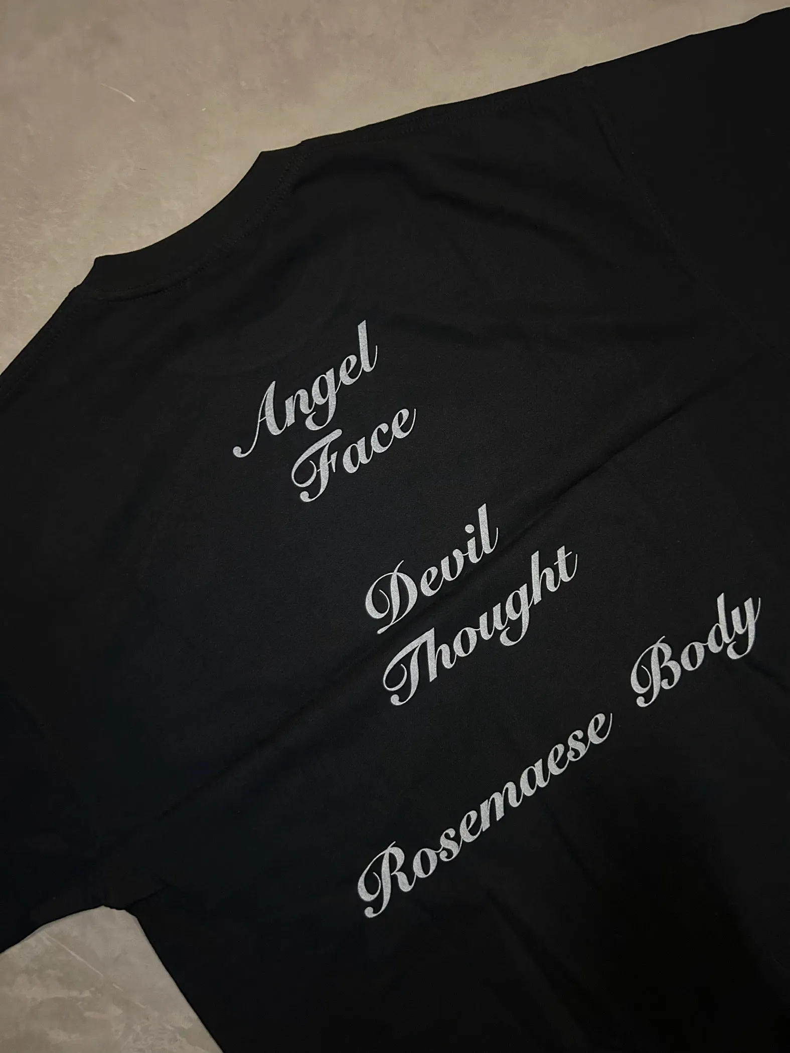 “Rosema.ese Body” Print Tee (Black) sold by ROSEMA.ESE product image thumbnail 4