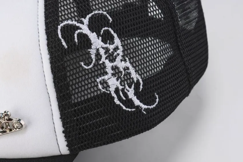 Silver Rose Pin Baseball Cap - Black sold by ROSEMA.ESE product image thumbnail 4