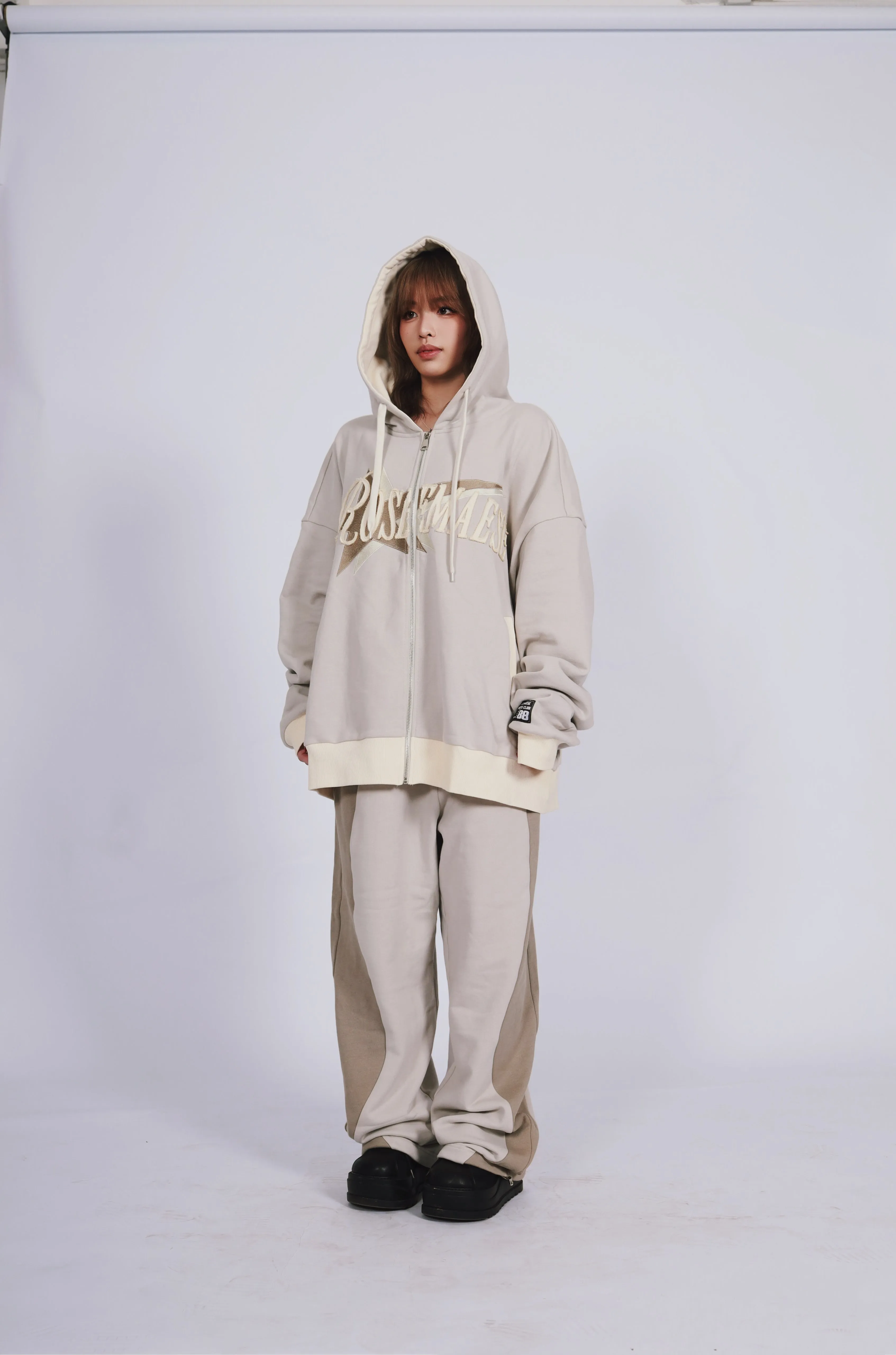 Patchwork Sport Pants - Grey sold by ROSEMA.ESE product image thumbnail 5