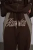Patchwork Sport Pants - Brown sold by ROSEMA.ESE