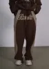 Patchwork Sport Pants - Brown sold by ROSEMA.ESE