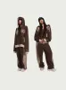 Patchwork Sport Pants - Brown sold by ROSEMA.ESE