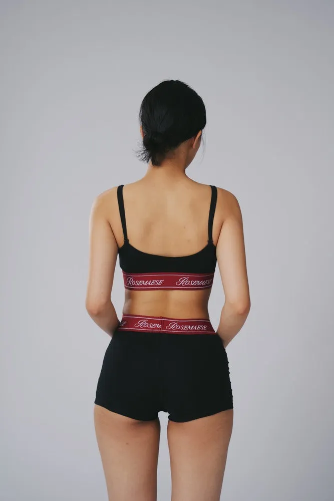 Cotton Tube Bralette Set - Black sold by ROSEMA.ESE product image thumbnail 4