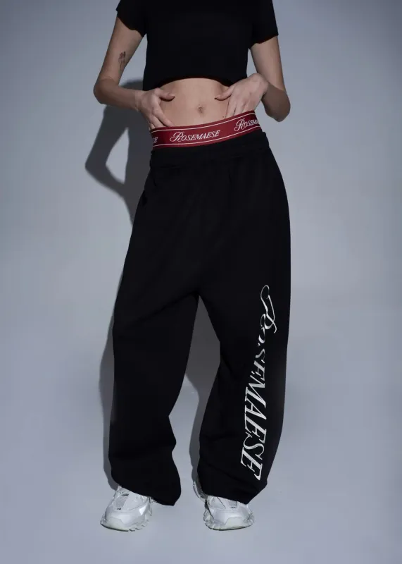 Classy Sport Pants - Black Pre-order ￼ sold by ROSEMA.ESE