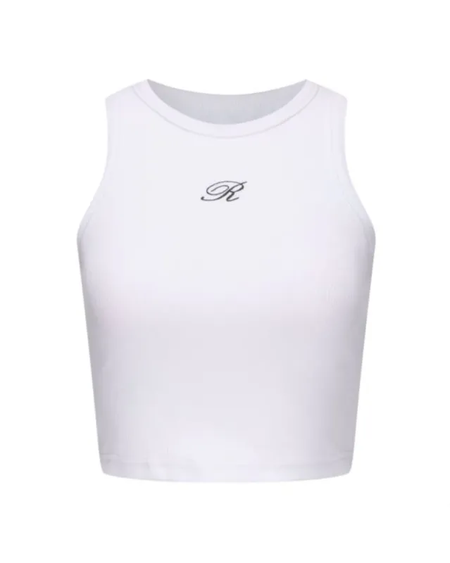R Girls Tank Top - White sold by ROSEMA.ESE